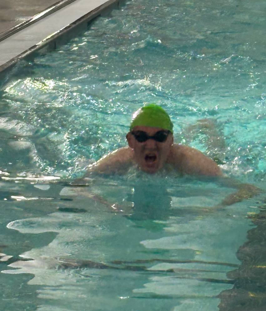 Special Olympics Swimmer 4-2025